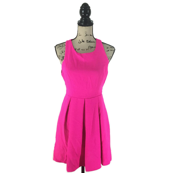Lulus Dresses & Skirts - LULUS Large Dress Exclusive Test Drive Neon Pink